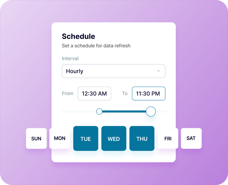Keep your data consistently fresh